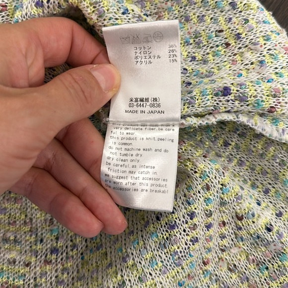 Coohem hand knit tweed top size 38 - Picture 6 of 6